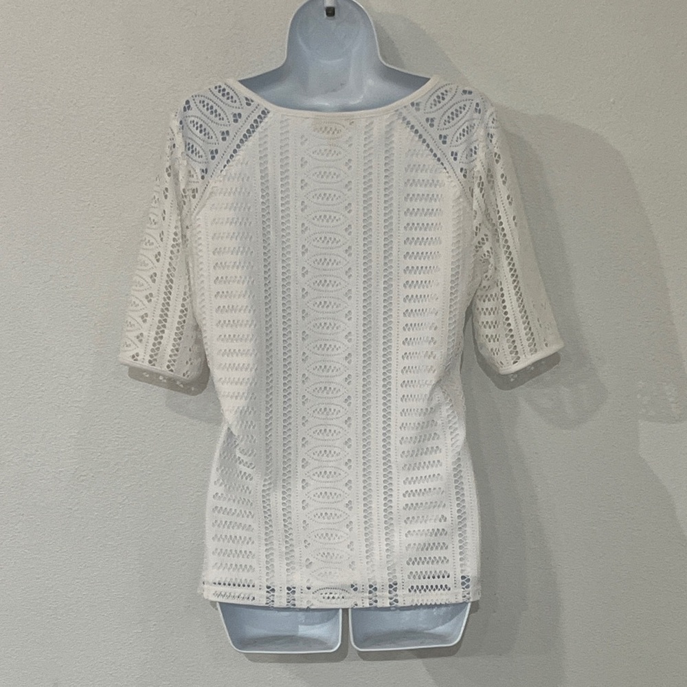Dana Buchman Lace Top Size S - Picture 5 of 6